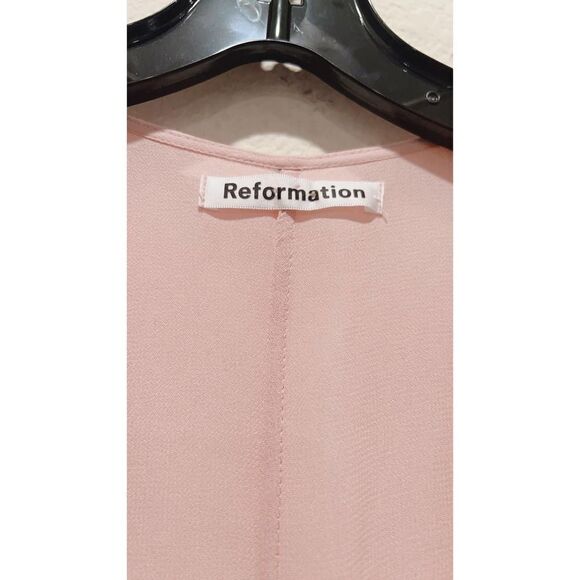 Reformation Winslow Dress blush M - Picture 10 of 12